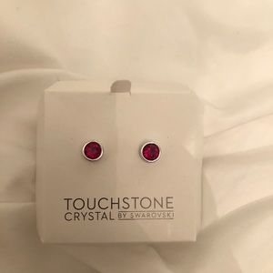 touchstone crystal earrings by Swarovski